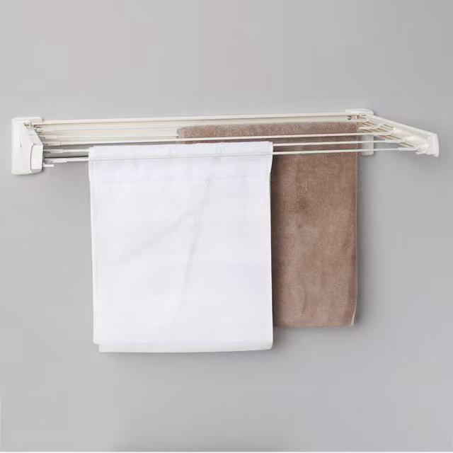My Laundry Wall Mounted Telescopic Airer - White