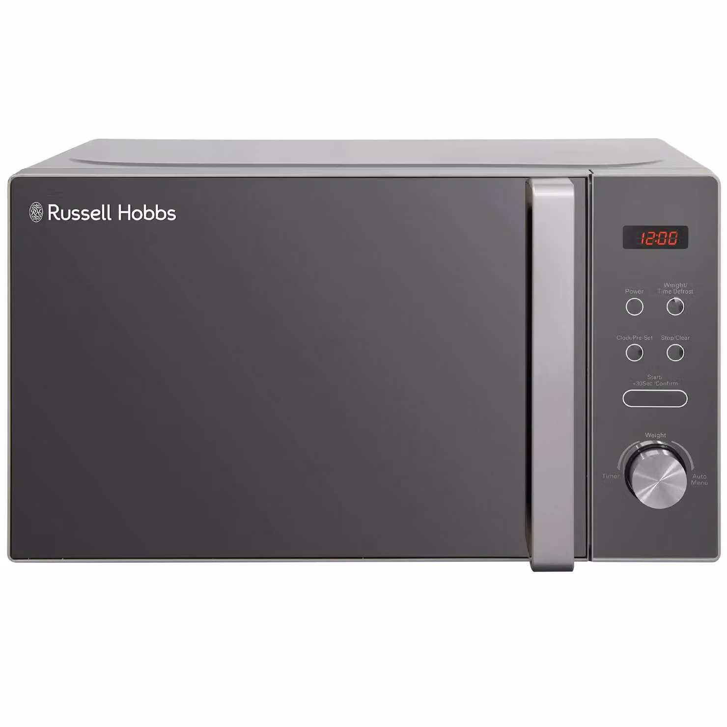 Russell Hobbs RHM2076 Digital Solo Microwave, 20 Litre, 800W, Silver – 6