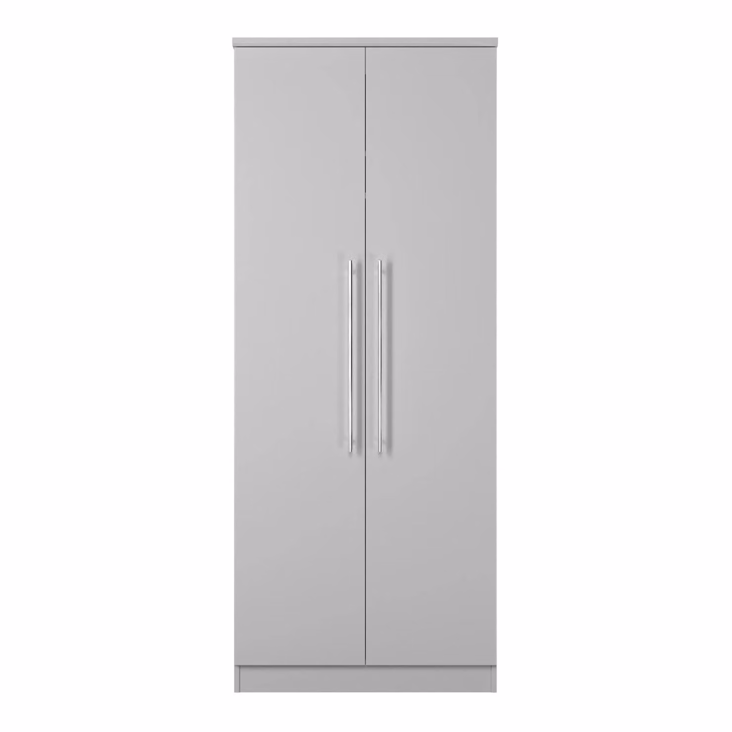 Ready Assembled 2 U Carlton 2 Door Grey Wardrobe with Integrated Drawer – 2