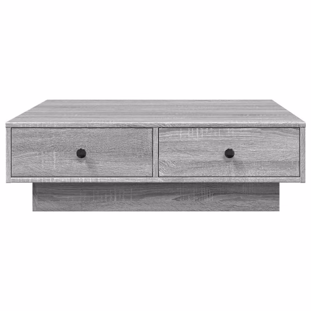 Berkfield Home Grey Sonoma Coffee Table, W/D/H: 90 x 90 x 28 cm – 3