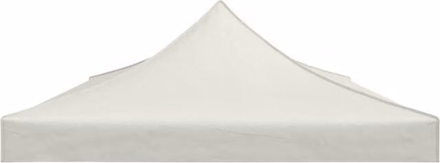 Berkfield Home Party Tent Roof, Beige, W: 6 m, D: 3 m, H: 2.1 m