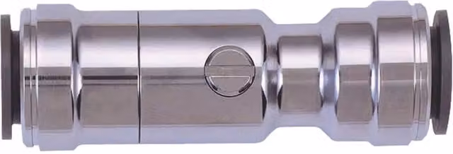 John Guest Speedfit Chrome Service Valve 10mm 10HSV Grey Pack of 5