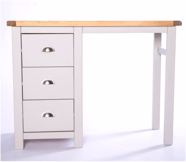 Cabinet Bits Argenta 3 Drawer Dressing Table in Grey
