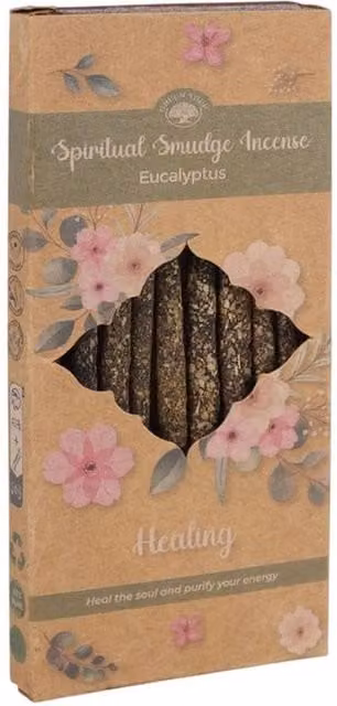 Something Different Eucalyptus Smudge Incense Sticks, Pack of 96, Dark Brown