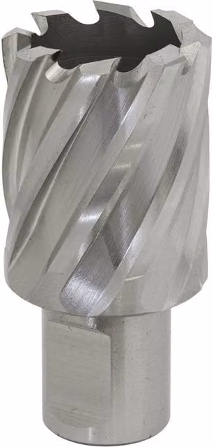 Loops M2 Steel Annular Metal Core Drill Rotabor Cutter, Silver, W: 30 mm, D: 25 mm – 1