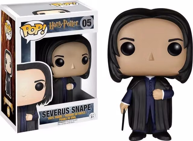 Funko Pop Movies Harry Potter Severus Snape Vinyl Figure, Multicoloured