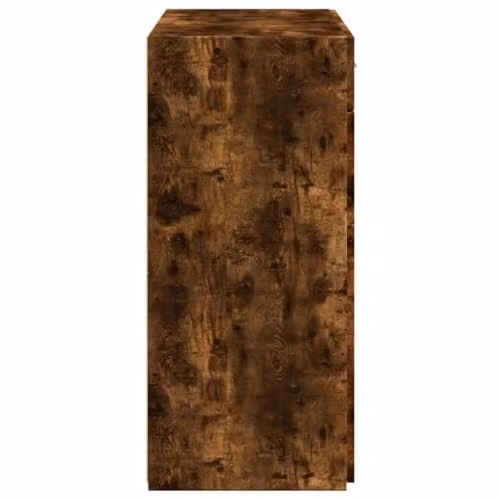 vidaXL Smoked Oak Sideboard in Brown Engineered Wood W/D/H: 80 x 42.5 x 93 cm – 5