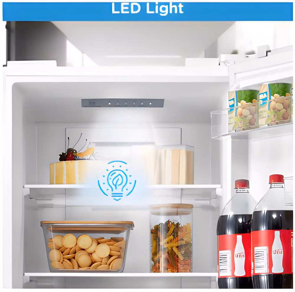 Midea MDRB379FGD01 White Bottom Freezer Combi Fridge Freezer with No Frost and Dynamic Cooling, W/D/H: 54.5 x 63.0 x 180.0 cm – 2