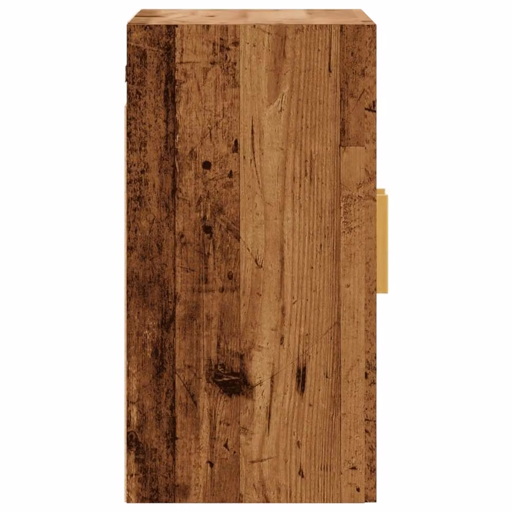 Berkfield Home Wall Mounted Cabinet in Old Wood Brown, W/D/H: 60 x 31 x 60 cm – 4