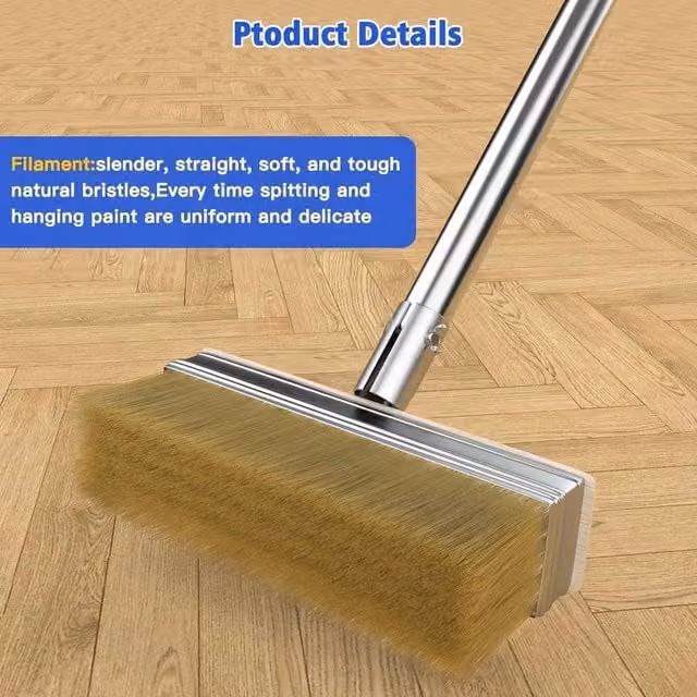 SPETLEK Decking Paint Brush Heads Natural Deck Stain Applicator, W: 52 cm x H: 153 cm x D: 5 cm