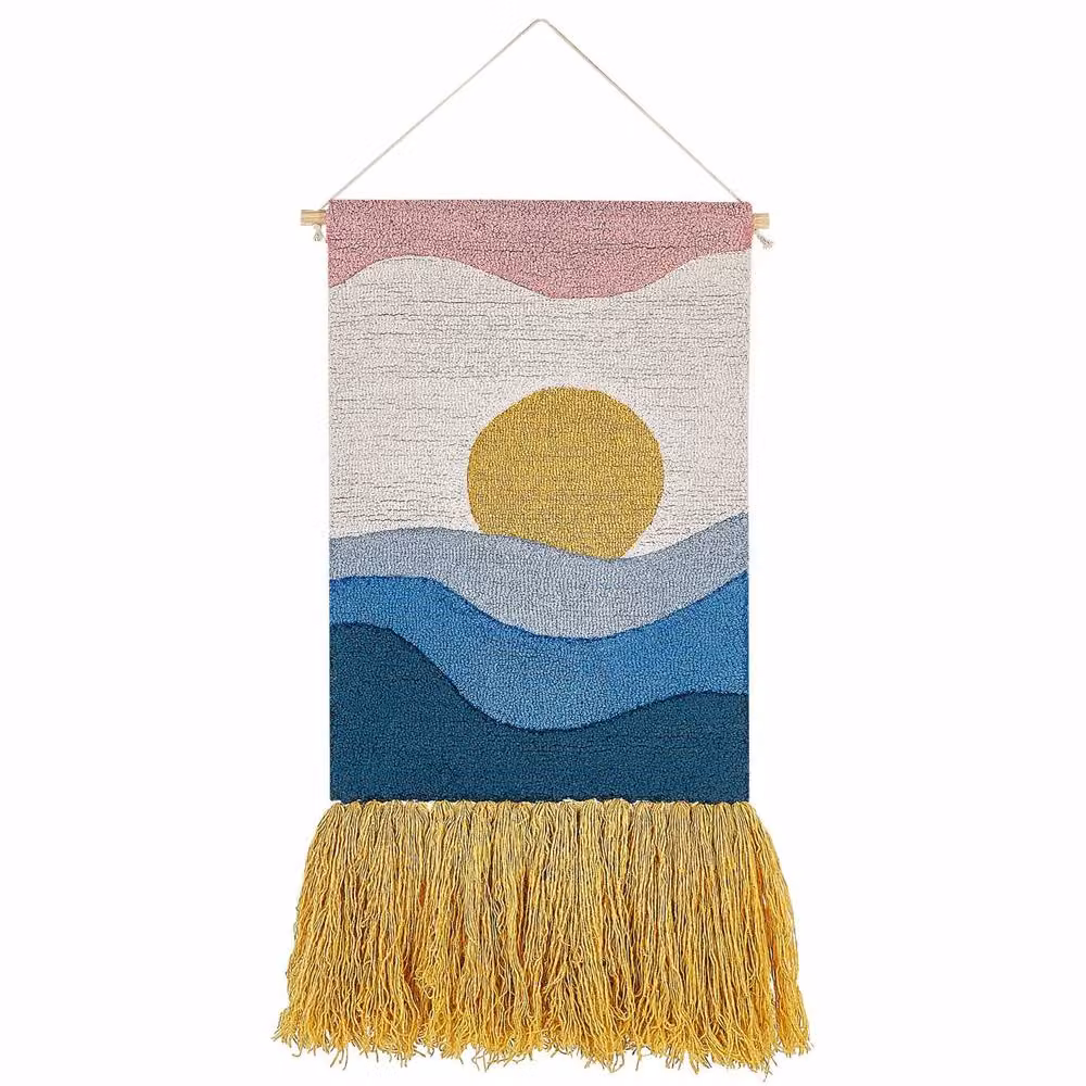 Wyld and Coco Multicolour Handwoven Boho Textile Wall Hanging, W: 46 cm, H: 108 cm – 2