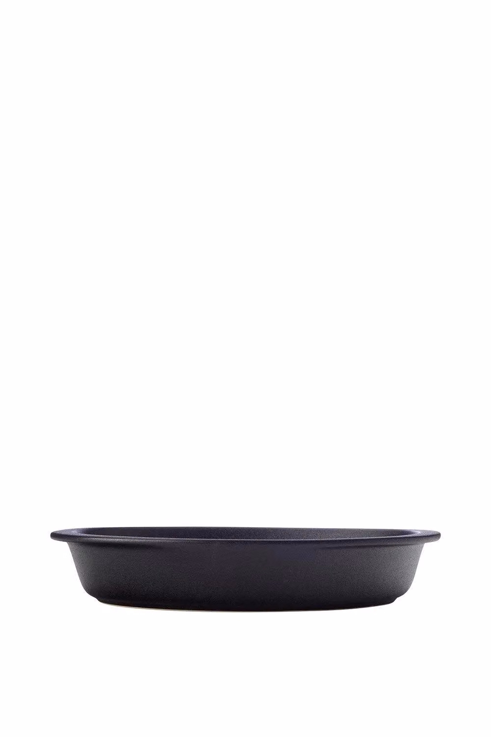 Maxwell & Williams Caviar Black Stoneware Oval Roasting Dish with Handles, 35cm – 2