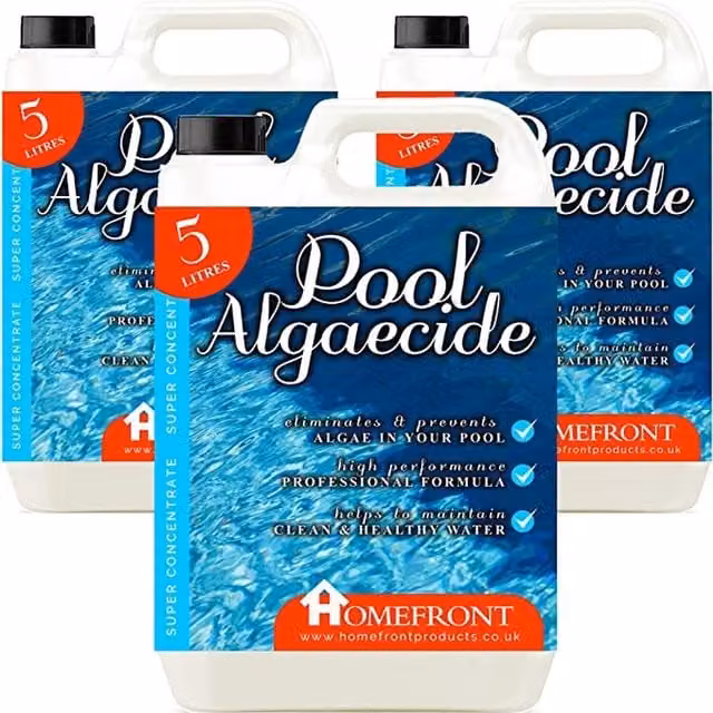 Homefront Algaecide for Hot Tubs, Spas and Jacuzzis, 15 kg, White