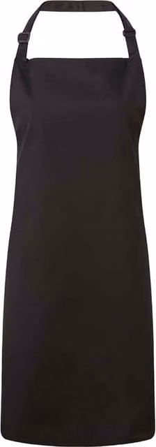 Premier Unisex Adult Full Apron in Black with Oeko-Tex Standard 100 Certification – 1