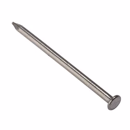ForgeFix Round Head Nails, Bright Silver, 500g
