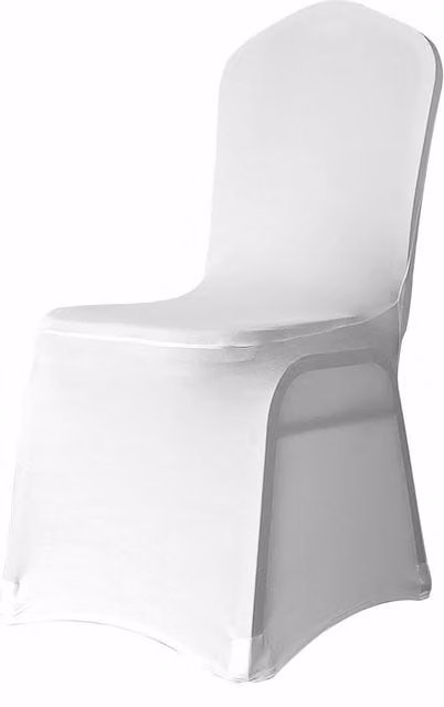 Neel Blue White Stretch Spandex Polyester Dining Chair Cover with Elastic Band – 1