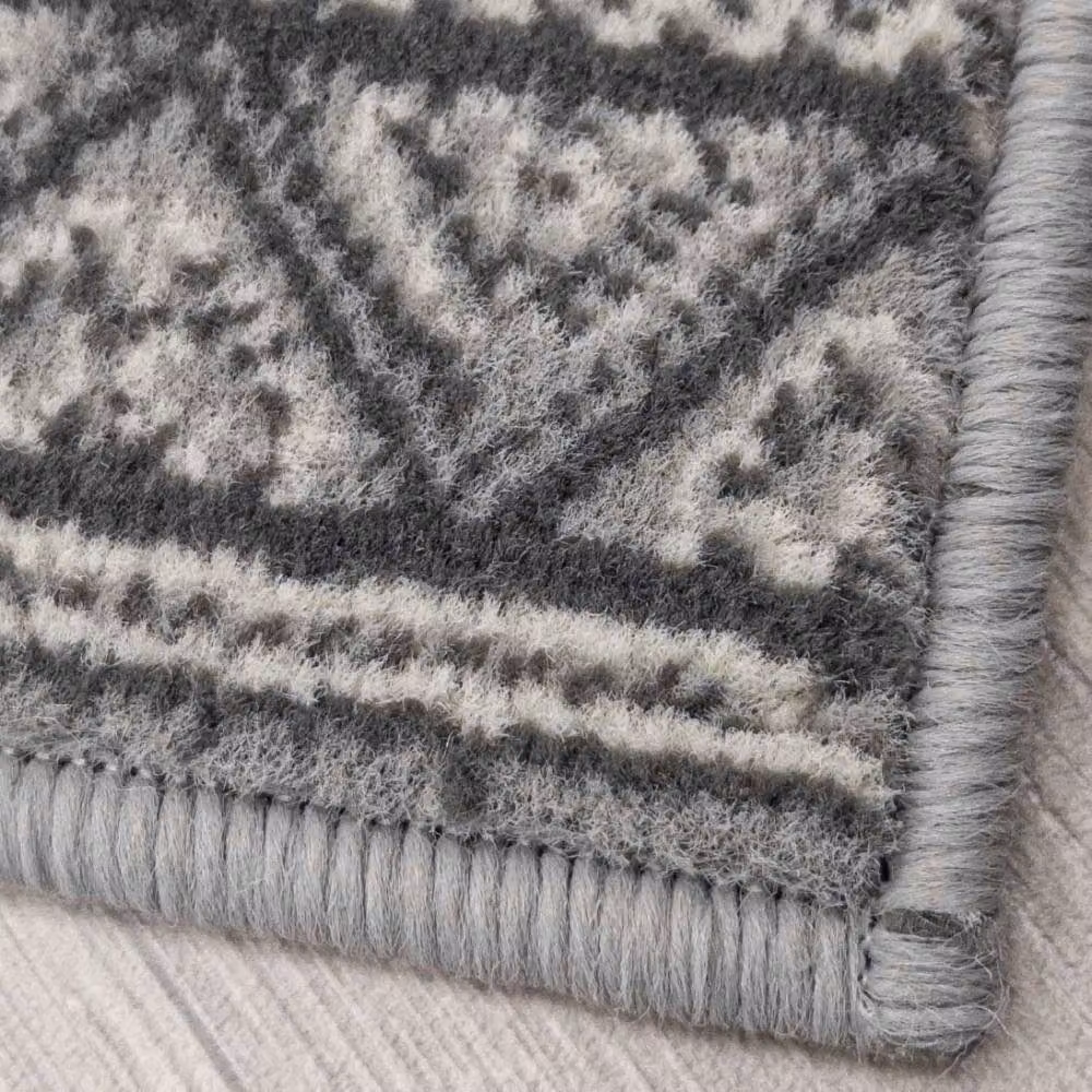 runrug Heriz Grey Oriental Hallway Carpet Runner Rug, W: 60 cm, L: 420 cm – 3
