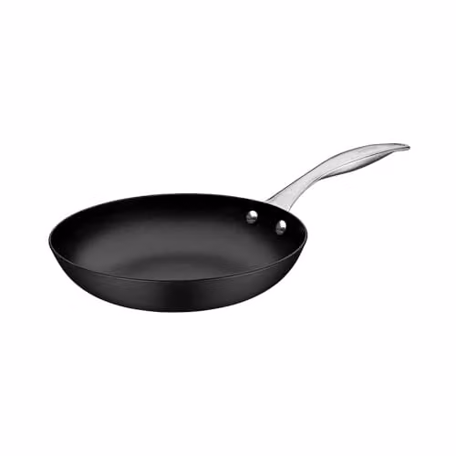Tramontina Black Enamelled Cast Iron Frying Pan, 30 cm