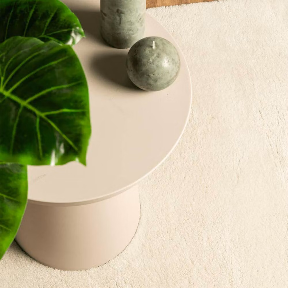 Berkfield Home HUARTE Short Pile Washable Rug in Beige, W: 140 cm, D: 200 cm – 3