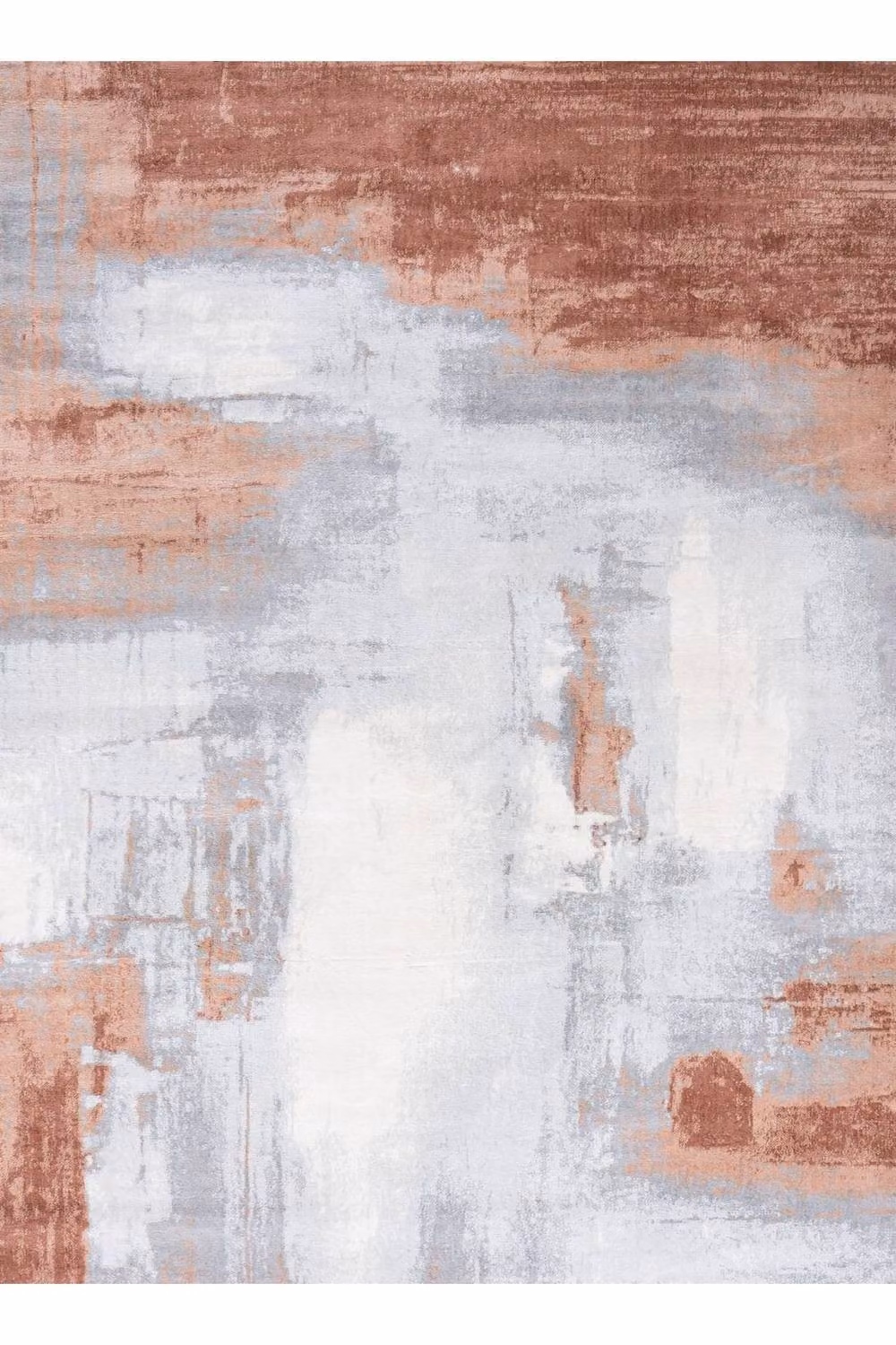 THE RUGS Elaris Stain Resistant Abstract Distressed Living Room Area Rug, Pink, W: 120 cm, D: 170 cm – 2