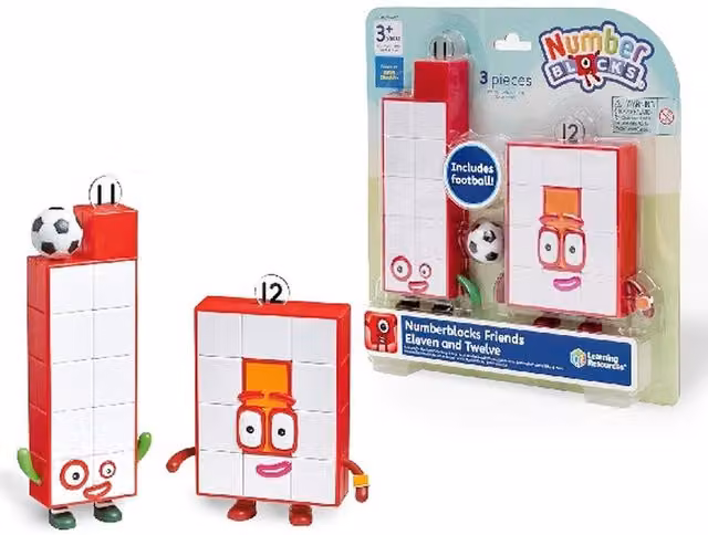 Learning Resources Numberblocks Figure Pack, Multicolour, Height: 24 cm