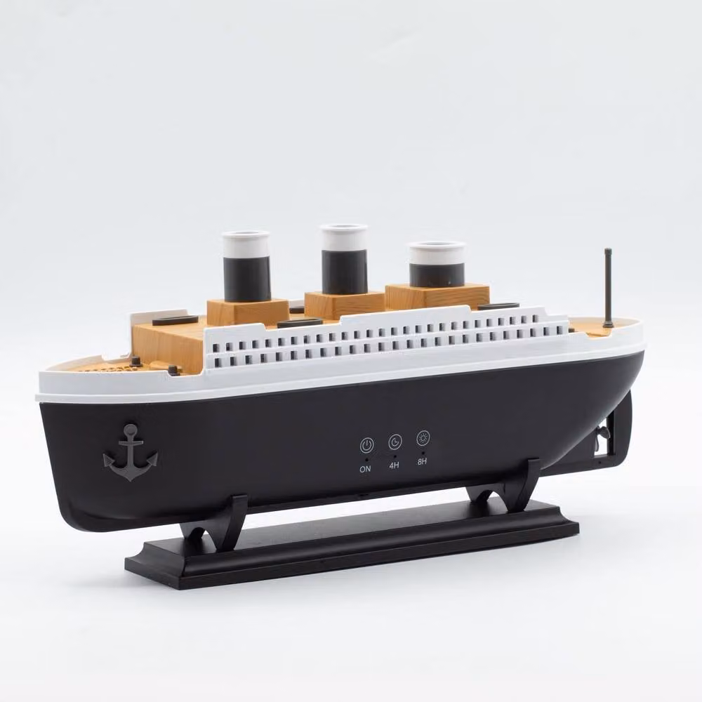 Serenityy Ship Ultrasonic Aroma Diffuser with Multicolour LED Mist, Tabletop USB Electric Diffuser – 2