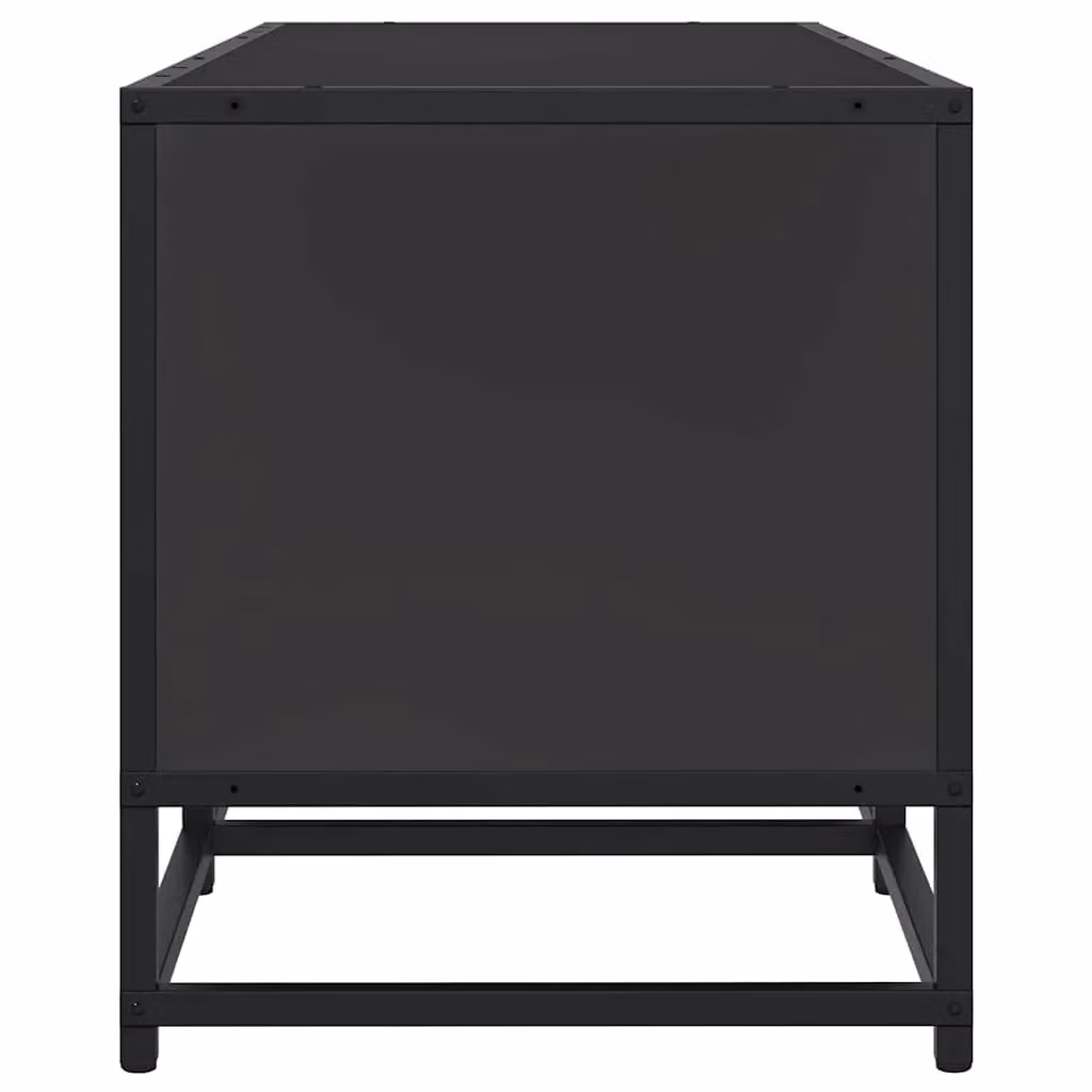 Berkfield Home Industrial TV Cabinet in Black, W/D/H: 120 x 41 x 35 cm – 4