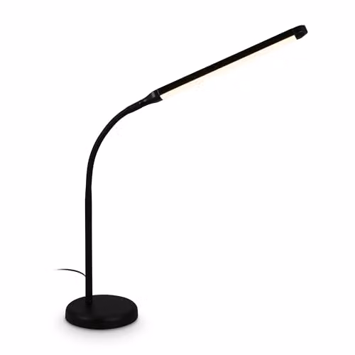 Briloner Modern Dimmable LED Table Lamp in Black, Adjustable Warm White Task Light, W/D/H: 13 x 13 x 72.5 cm – 1