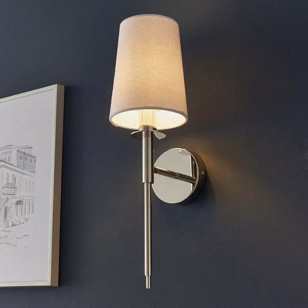 Netlighting Florence Dimmable Contemporary Indoor Wall Lamp in Silver – 2