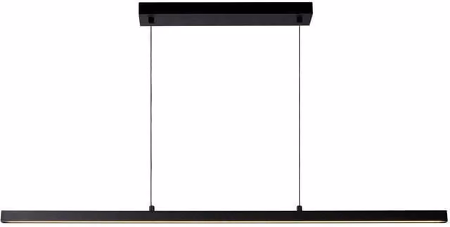 Netlighting Sigma Modern LED Dimmable Pendant Light in Black with Warm White 2700K – 1