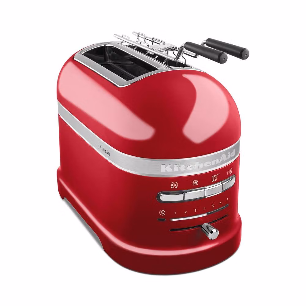 KitchenAid Artisan 2 Slot Metal Toaster with Digital Display in Red – 4