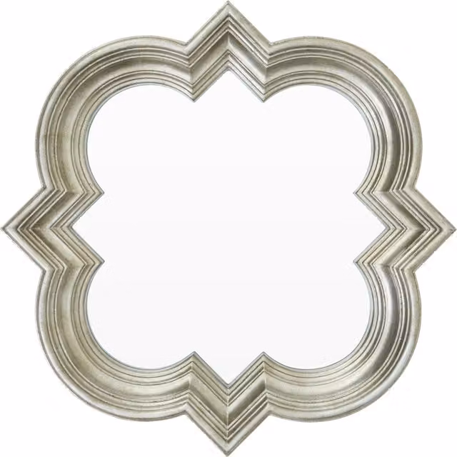 Interiors by Premier Rectangular Glass Wall Mirror in Silver, Grey or Black