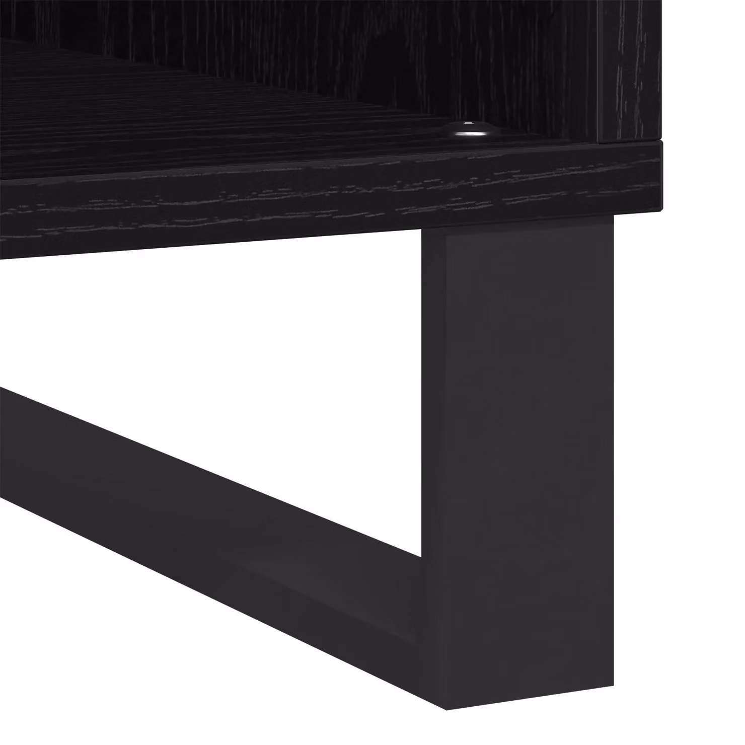 Berkfield Home Modern Record Cabinet in Black Oak, W/D/H: 84.5 x 38 x 90 cm – 4