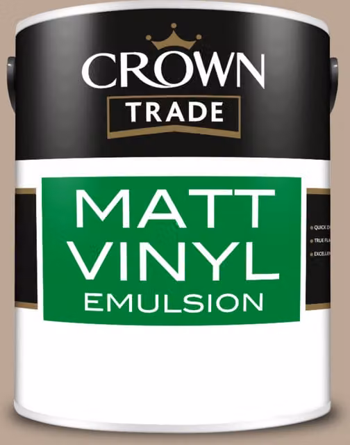 Crown Trade Picnic Basket Mixed Colour Matt Vinyl Dispersion Paint, 5 l
