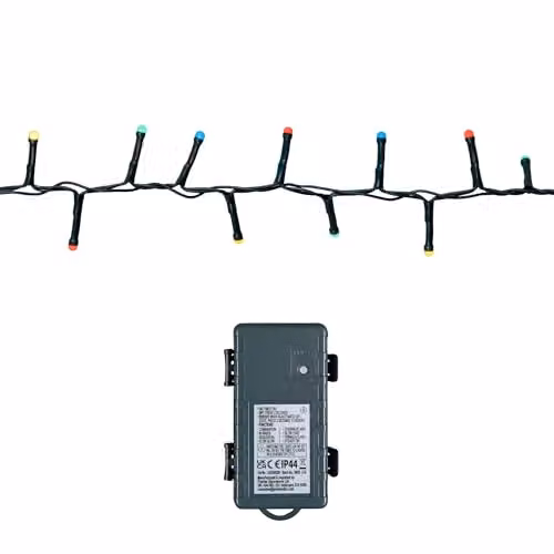 Samuel Alexander BerryBrights Multi-Coloured Christmas String Lights with 360 LEDs, 9m, Battery Operated – 2