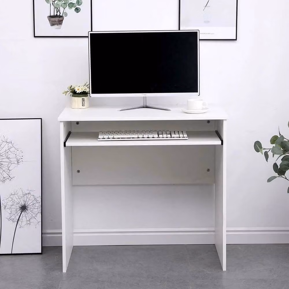 NESTLUNE Newport White Computer Desk W/D/H: 100 x 15 x 80 cm – 2