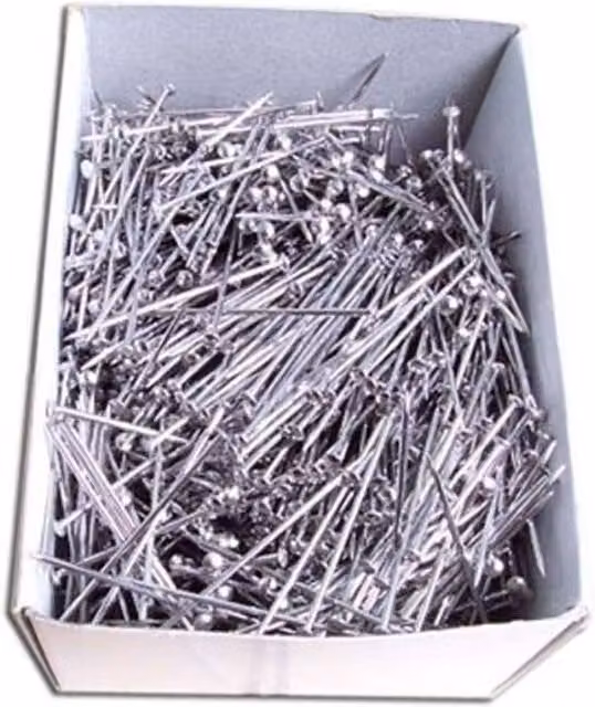 KDMD Silver Steel Party Decoration Pins 500g