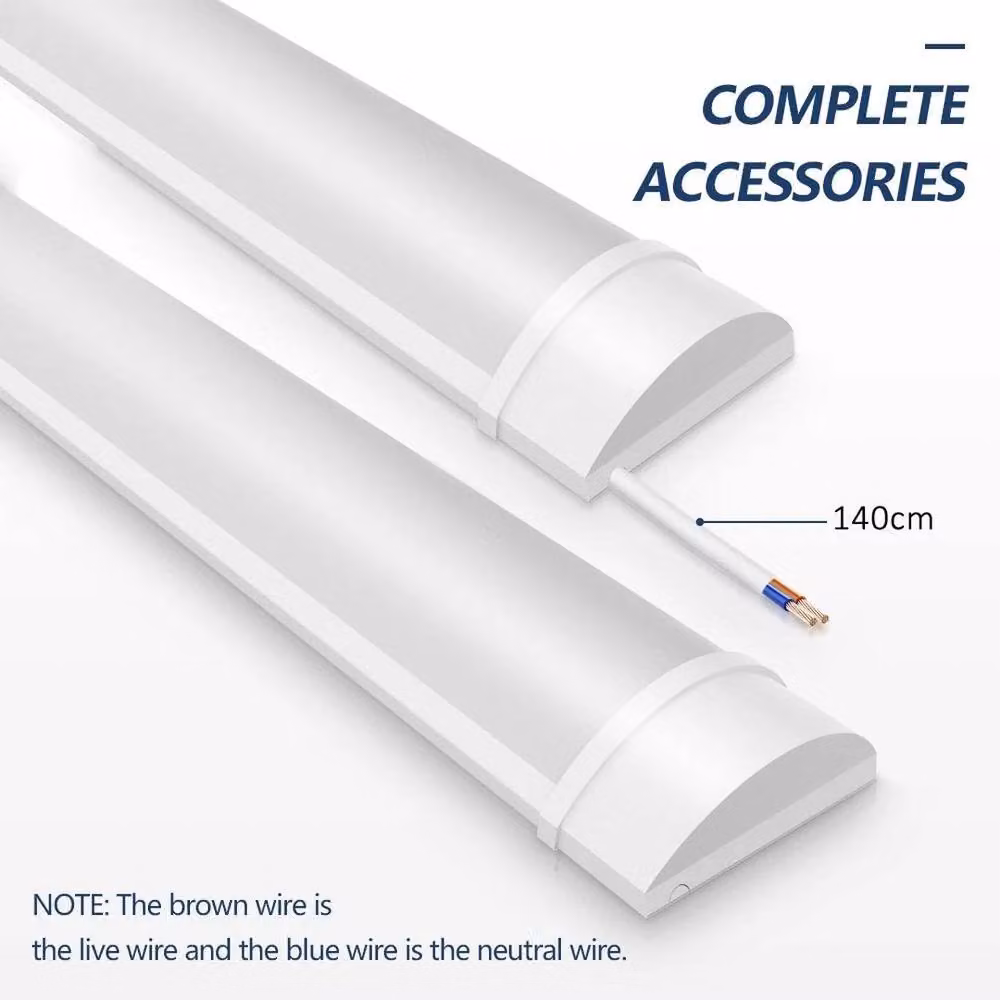 NESTLUNE White Slimline LED Batten Tube Light Linear Ceiling Panel – 1