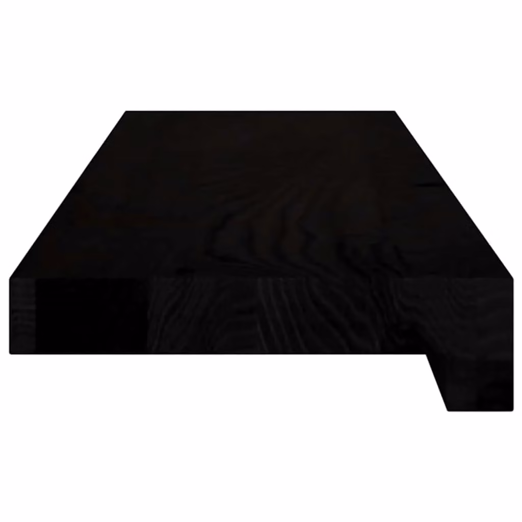 Berkfield Home Dark Brown Solid Oak Wood Window Sills, 2 Pack, W: 70 cm, D: 15 cm, H: 2 cm – 4