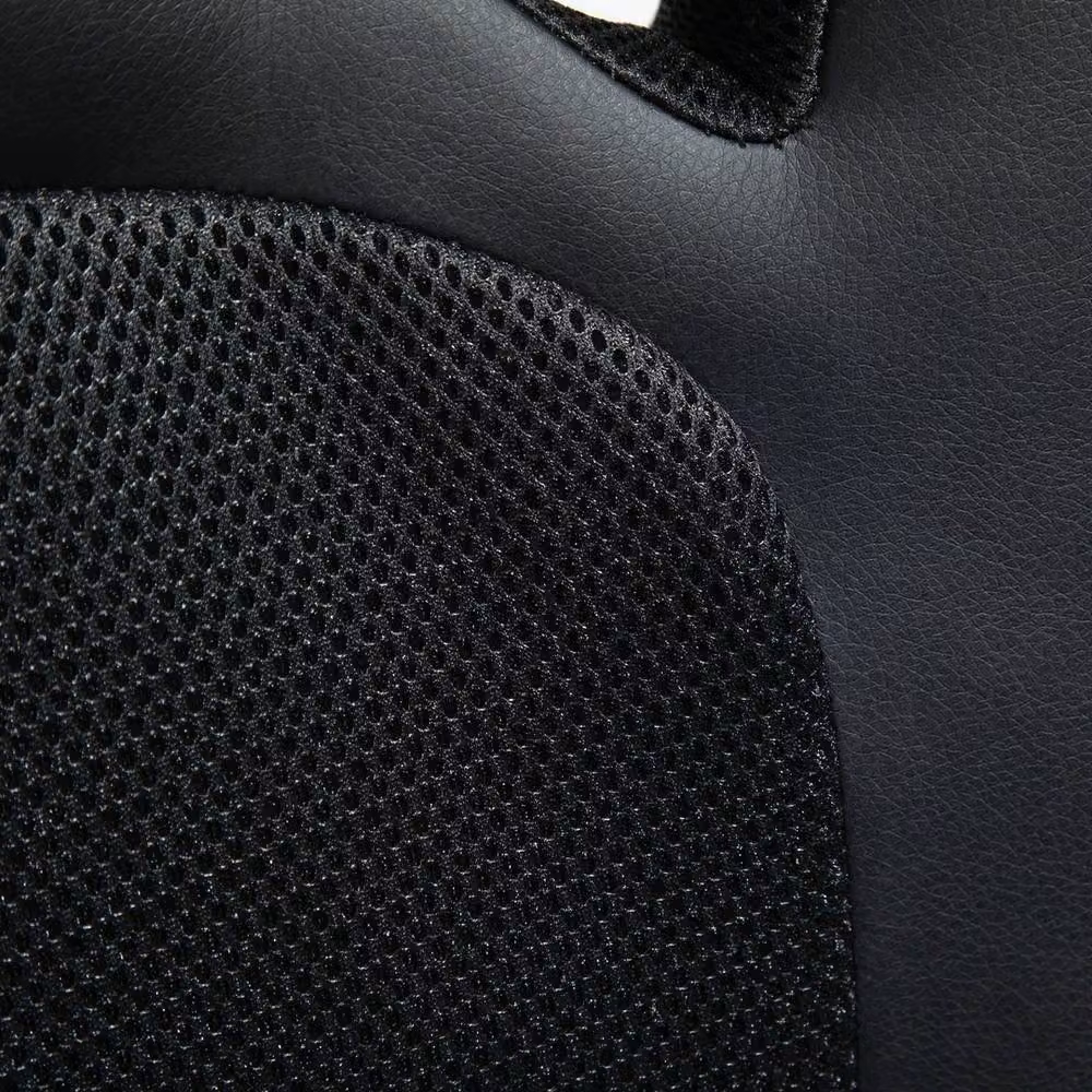 FORGEVIO Executive Racing Swivel Gaming Office Chair in Black PU Leather – 5