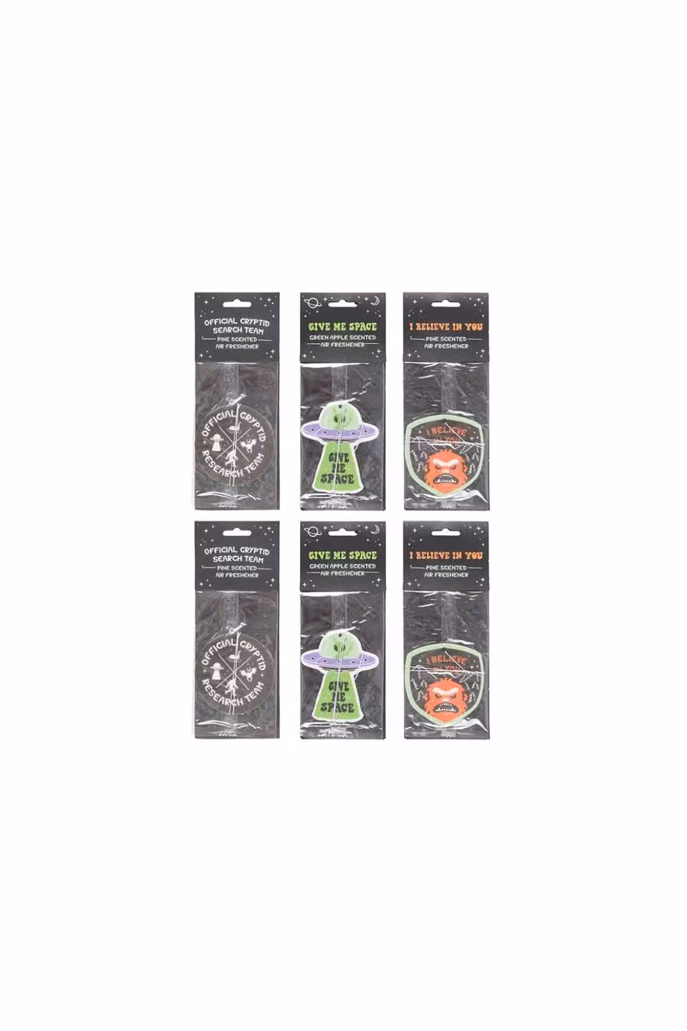 KDMD Set of 6 Cryptid Scented Air Fresheners for Cars and Lockers, Multicolour – 2