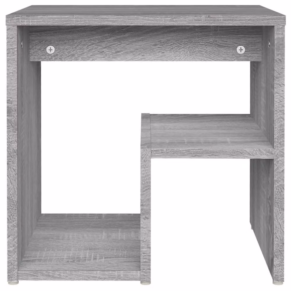 Berkfield Home Set of 2 Bedside Cabinets in Grey Sonoma, W/D/H: 40 x 30 x 40 cm – 3