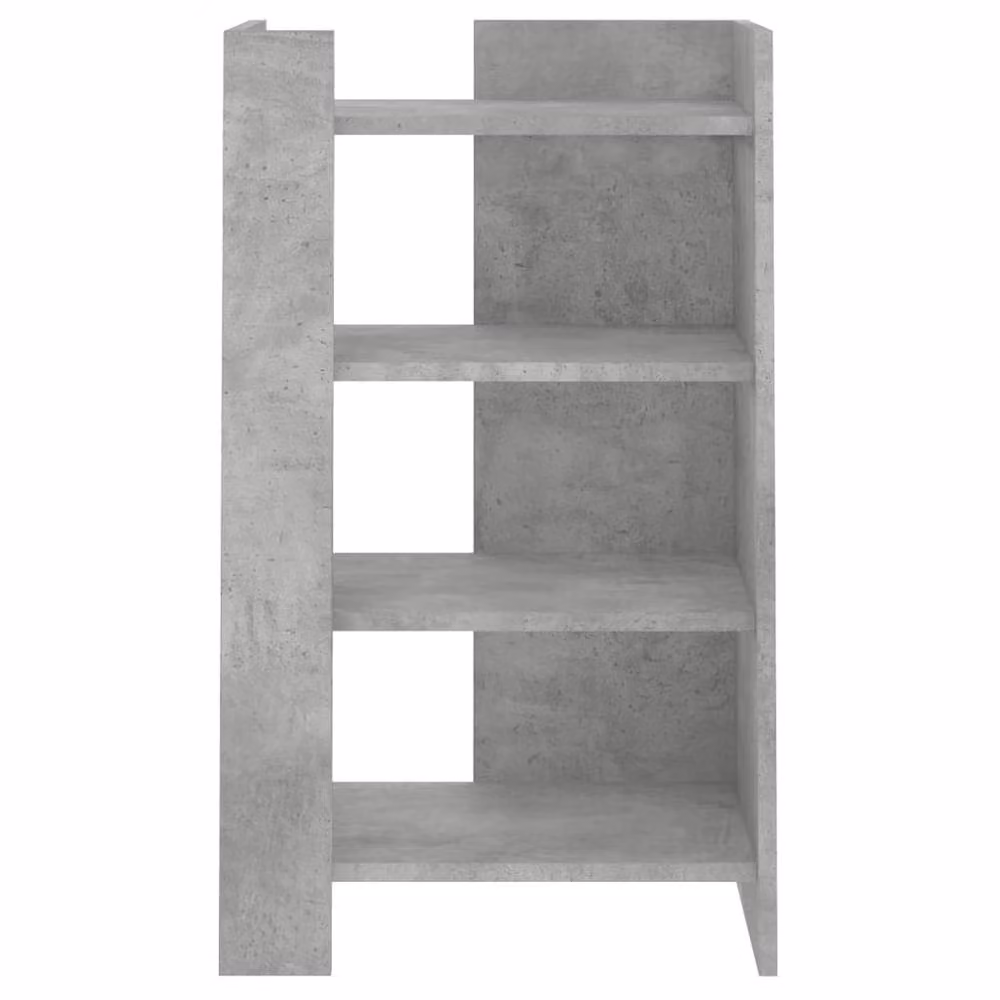 Berkfield Home Concrete Grey Abstract Sideboard in Engineered Wood W/D/H: 45 x 35 x 75 cm – 2