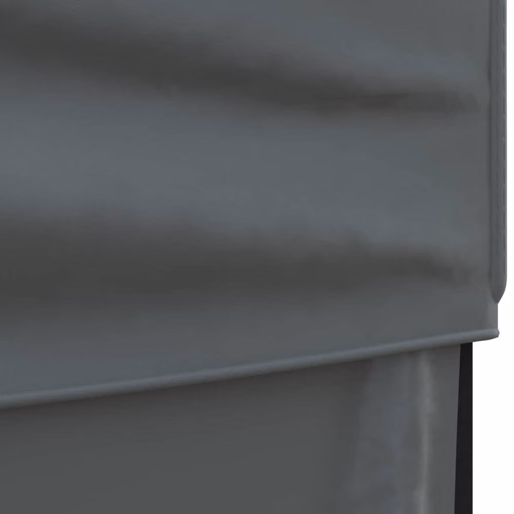 Berkfield Home Sturdy Folding Party Tent with Sidewalls, Anthracite Grey, W: 3 m x D: 3 m x H: 2.45 m – 3