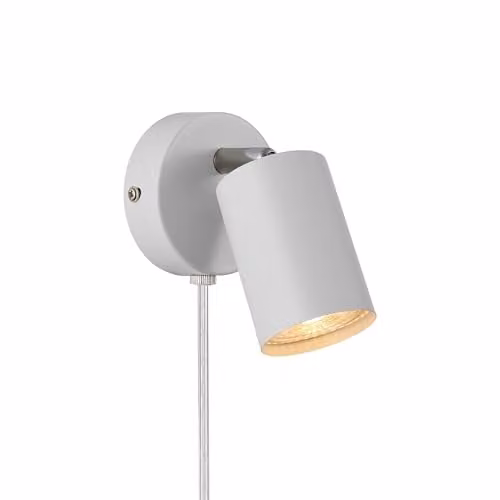 Nordlux Explore Adjustable White Metal Wall Light with GU10 Mains Connection – 1