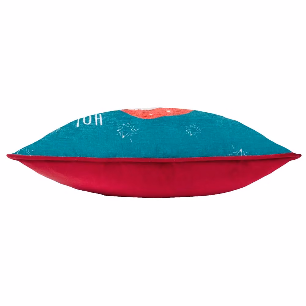 Riva Home Christmas Graphic Square Velvet Cushion, Multicolour, W/D/H: 43 x 43 x 43 cm – 3