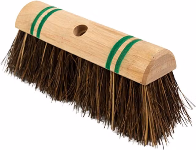 Universal Textiles Scavenger Yard Broom Head, 26.7 cm, Multicolour and Brown