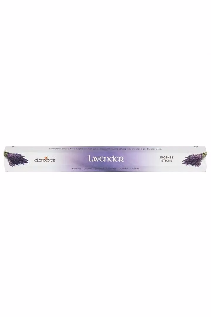 Elements Lavender Floral Incense Sticks, Set of 6 Packets, Purple – 2