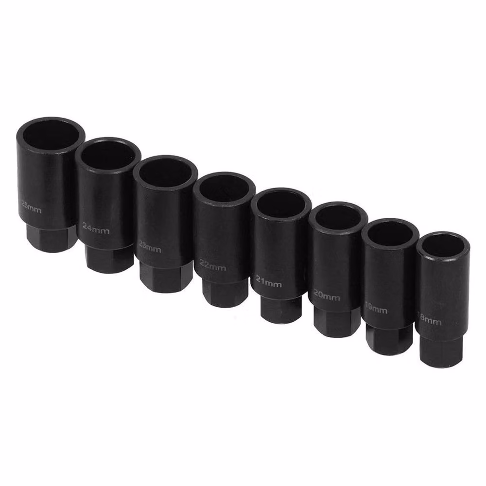 NESTLUNE 10x Wheel Locking Nut Removal Tool Kit in Black – 4