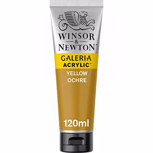 Winsor & Newton Galeria Acrylic Paint, Yellow, 150 ml – 2